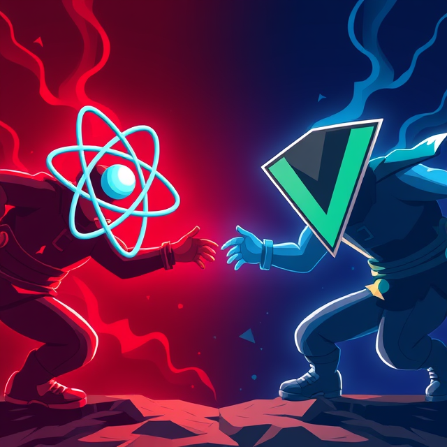 Battle of the Front-End Frameworks: React vs Vue